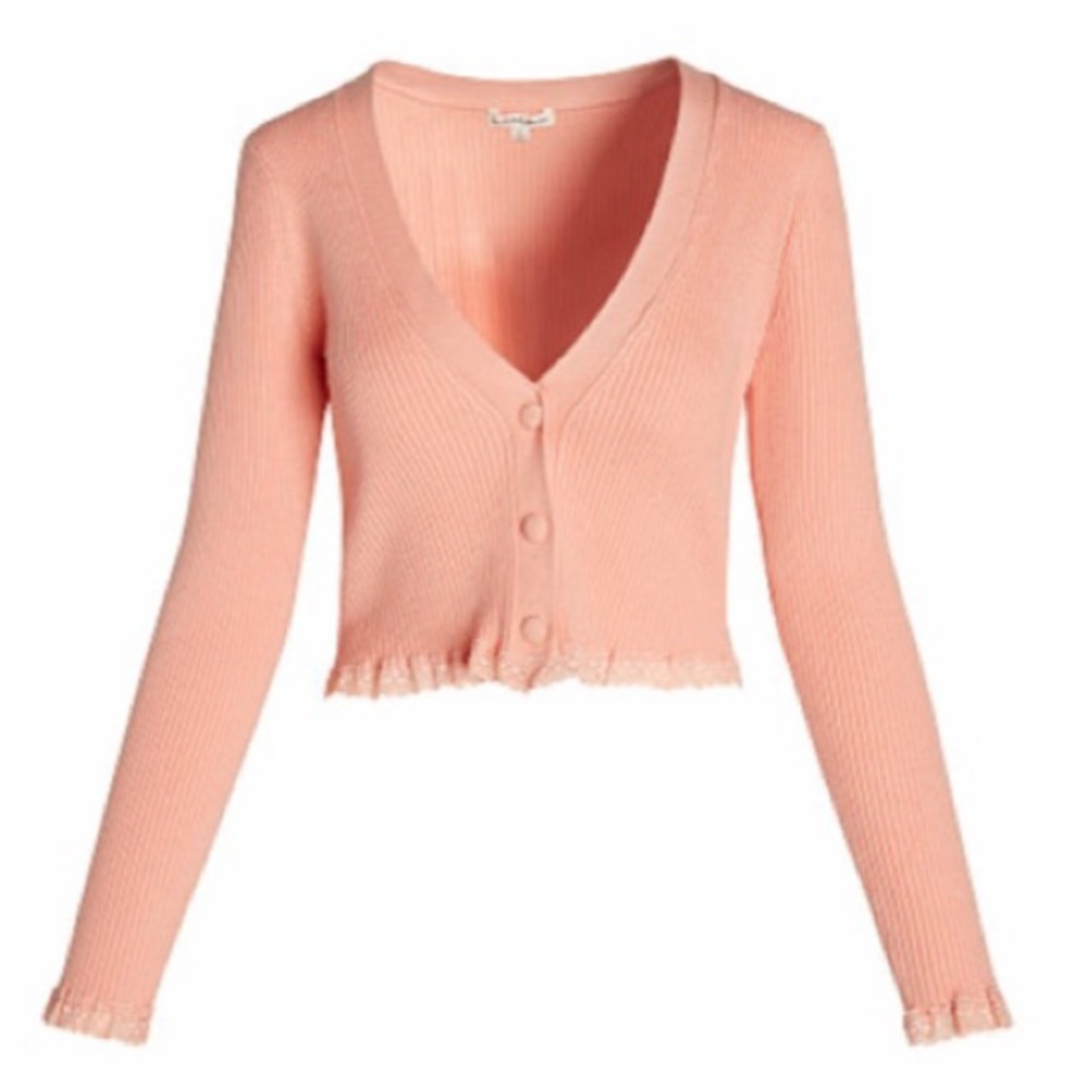 NWT For Love & Lemons S cardigan - Picture 2 of 5
